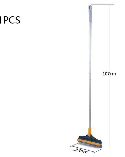 Versatile Triangular Cleaning Brush with 120° Rotating Head for Effortless Corner Cleaning