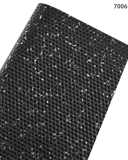 Luxe Diamond Pattern Extra-Large Faux Leather Craft Sheet - 0.8MM Thickness