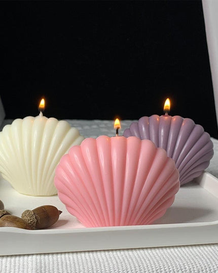 Marine Shell Silicone Mold Kit - Creative DIY Set for Candles, Soaps, and Home Decor