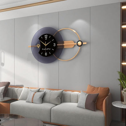 Botanica Contemporary Minimalist Wall Clock - Chic Timekeeping Solution for Modern Interiors