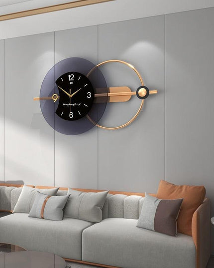 Botanica Contemporary Minimalist Wall Clock - Chic Timekeeping Solution for Modern Interiors