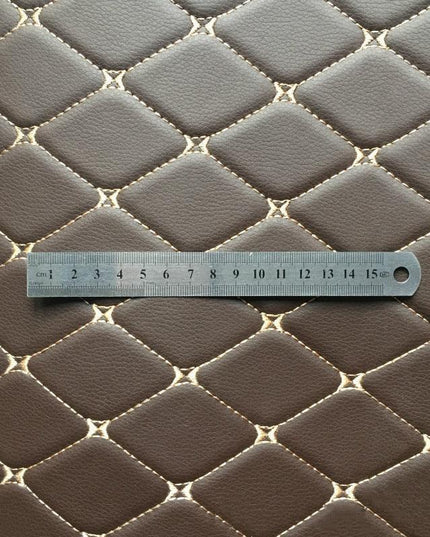 Extra Large Premium Black PU Leather Crafting Sheet - Ideal for DIY Projects