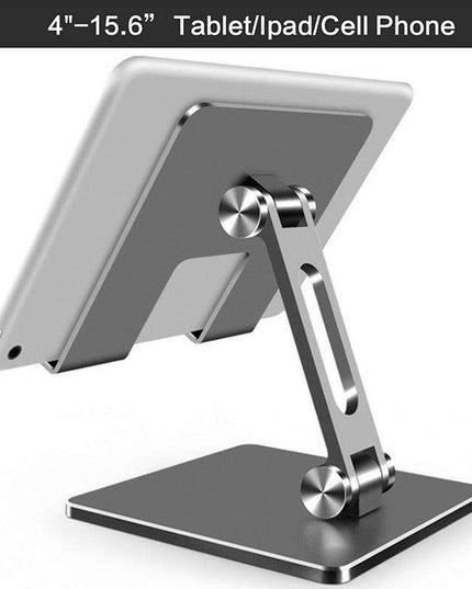 Adjustable Ergonomic Metal Stand for Phones and Tablets - Optimize Your Device Interaction