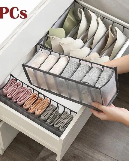 Nylon Closet Organization System with Enhanced Storage and Ventilation