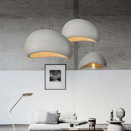 Nordic Elegance: Wabi-sabi LED Ceiling Chandeliers for Contemporary Interiors