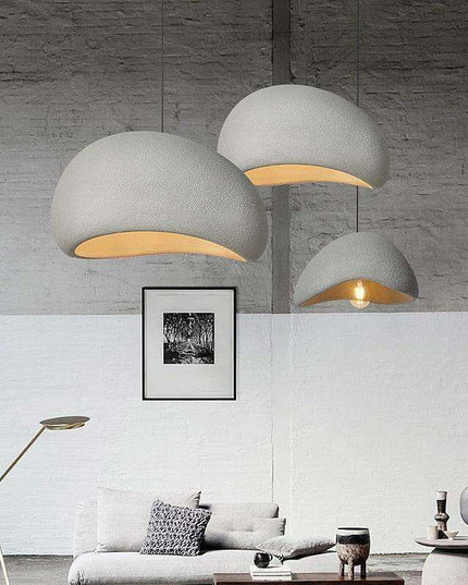 Nordic Elegance: Wabi-sabi LED Ceiling Chandeliers for Contemporary Interiors