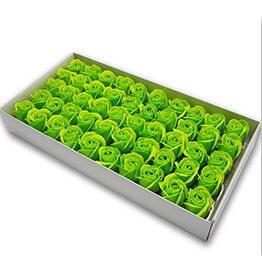 Blossoming Rose Soap Flower Collection - 50 Piece Set for Elegant Decor and Special Occasions