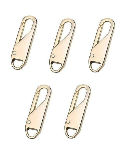 Sustainable Zipper Repair Kit - 5-Piece Eco-Friendly Pull Tab Set