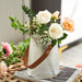 Retro Chic Glass Flower Vase: Elevate Your Home Décor