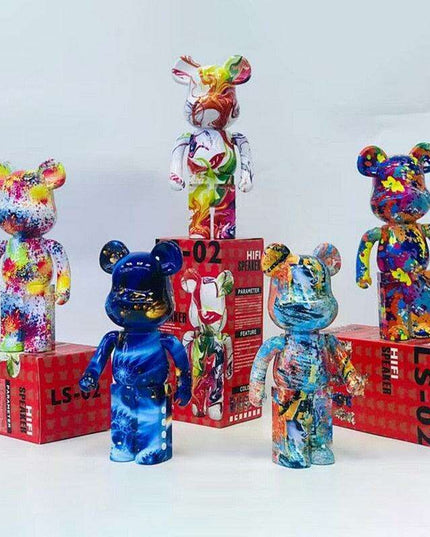 Vibrant Cartoon Bear Bluetooth Speaker for Stylish Interiors