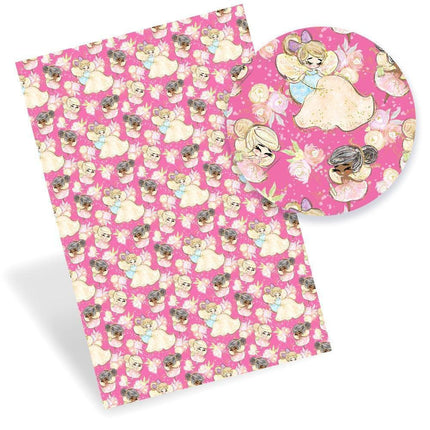 Artistic Faux Leather Crafting Sheets with Playful Pet Patterns - DIY Creative Kit