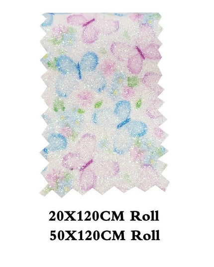 Enchanted Unicorn & Butterfly Faux Leather Craft Roll for Customized Hair Accessories