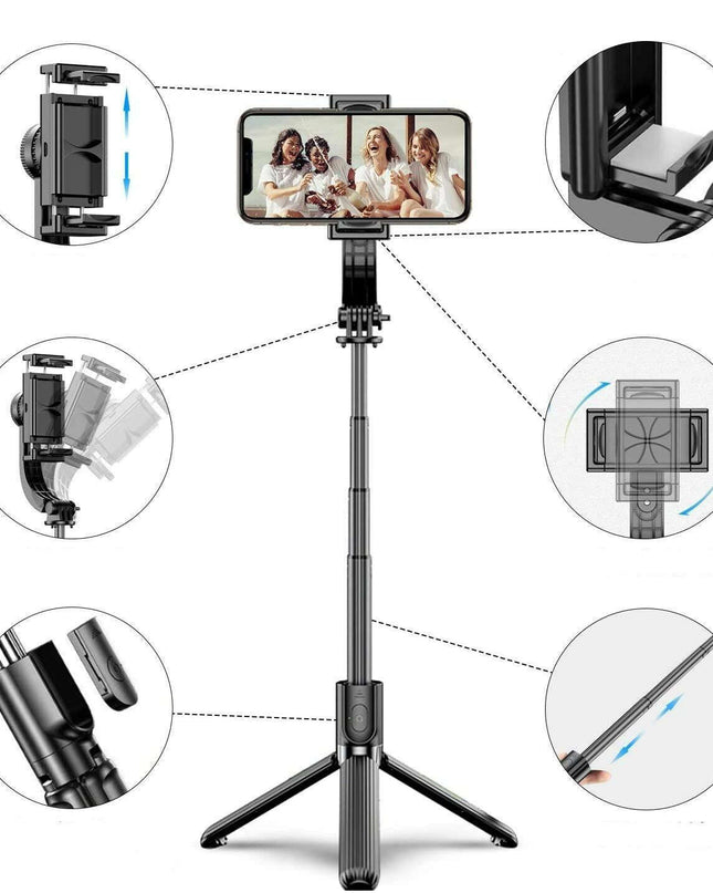 Elevate Your Smartphone Photography with the Ultimate Bluetooth Selfie Stick Stabilizer