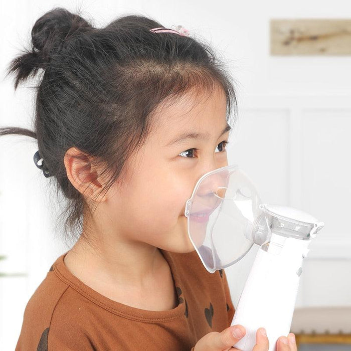 Whisper-Quiet Mesh Nebulizer for All Ages - Ultimate Respiratory Care Companion