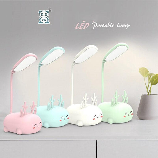 Whimsical LED Cartoon Desk Lamp: Personalized Charging Gift for a Creative Workspace - Illuminated Charm Desk Companion for a Creative Space