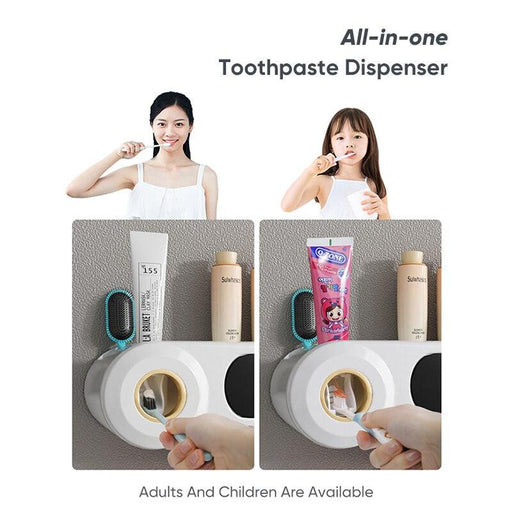 Bathroom Storage Solution Kit for Organizing Toothbrushes, Cups, and Cosmetics
