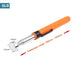 Telescopic Orange Red Magnetic Pickup Tool with Stainless Steel Antenna for Easy Iron Retrieval