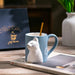 Romantic Kiss Cat Ceramic Coffee Mugs - Pair