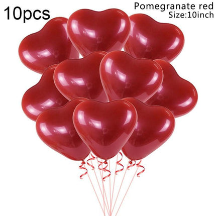 Romantic Red Heart Foil Balloon: Heartfelt Love Letter Design for Unforgettable Celebrations