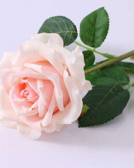 Elegant Pink and White Faux Roses for Stylish Home and Event Arrangements