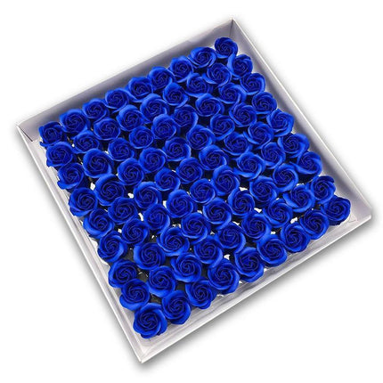 Chic Floral Elegance: 81 Premium Artificial Rose Heads for Exquisite Decor