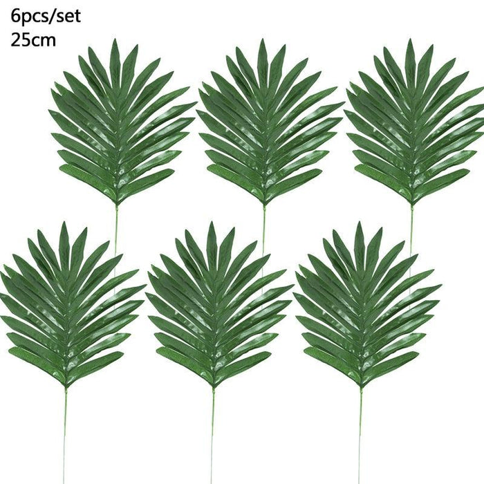 Exotic Oasis: Premium Faux Palm Leaves for Chic Decoration