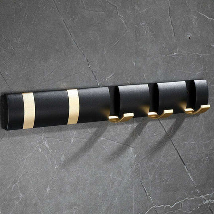 Compact and Stylish Towel Hook Organizer for Enhanced Home Storage