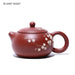 Handcrafted Yixing Purple Clay Teapot - Authentic Chinese Tea Brewer with Artisanal Charm