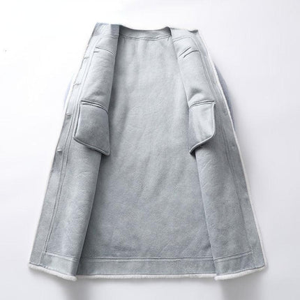 Opulent Winter Elegance: Sumptuous Lamb Fur Coat for Ultimate Warmth & Fashion