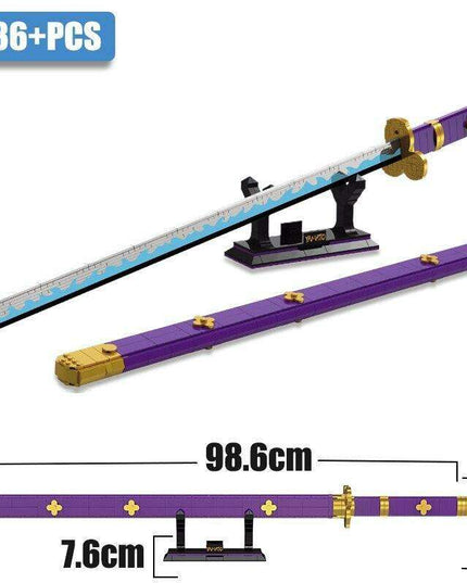 Ninja Warrior Samurai Sword Crafting Kit - Create Your Own Authentic Weapon for All Ages