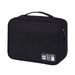 Electronic Accessories Organizer: Waterproof Storage Bag for Travel with Various Sizes