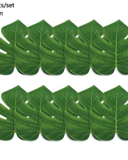 Luxurious Tropical Oasis: Premium Faux Palm Leaves for Upscale Home Decor