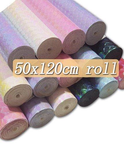 Mermaid Magic Faux Leather Crafting Roll