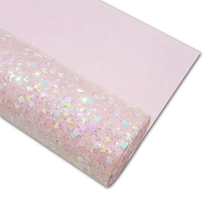 Shimmering Glittery Faux Leather Roll for Crafting Masterpieces