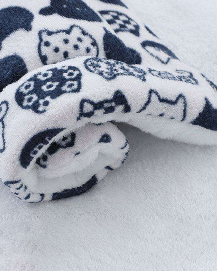 Plush Flannel Pet Bed for Ultimate Comfort for Dogs and Cats