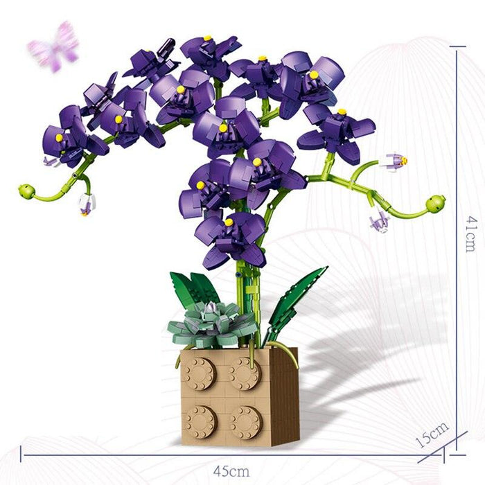 Create Your Own Vibrant Orchid Bouquet with this DIY Flower Crafting Kit