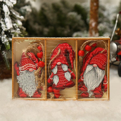 Enchanted Wooden Christmas Gnomes: Festive Home Decor Essential