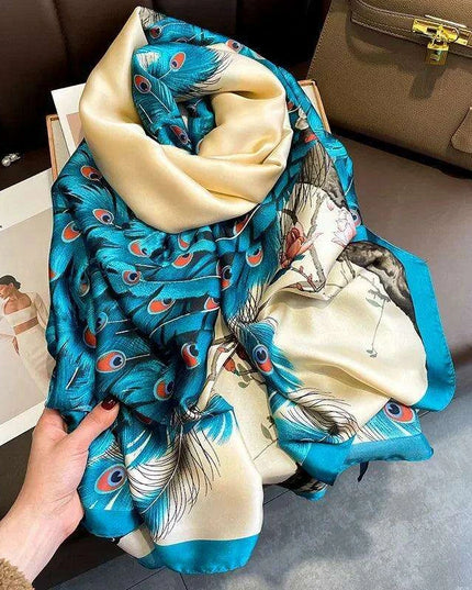 Silk Paradise Beach Wrap & Chic Scarf Collection