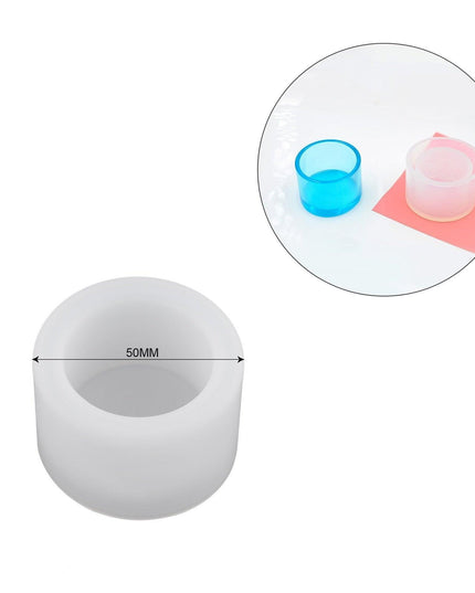 Silicone Mold Kit for Creative Candle Jars and Flower Planters