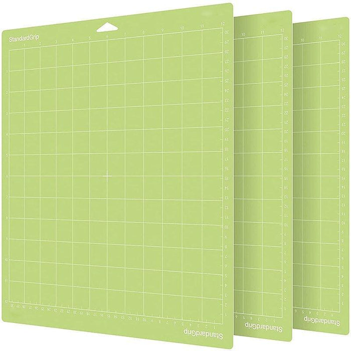 Enhance Your Crafting Journey with the Colorful 3-Piece Adhesive Cutting Mat Set for Cricut/Cameo 4