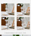 Elegant Crystal Glass Vase Trio for Stylish Home Decoration