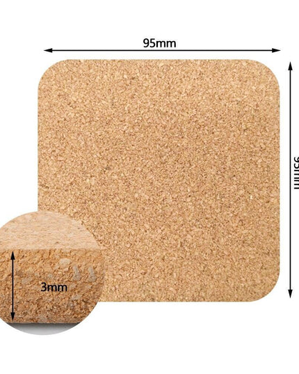 Sustainable Chic Cork Coasters: Elegant Protectors for Your Surfaces