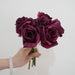 Nordic Snow Roses - Premium Latex Silk Bouquet