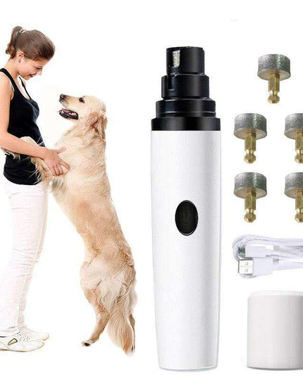 Whisper-Quiet Rechargeable Dog Nail Grinder: Ultimate Precision Tool for Stress-Free Grooming