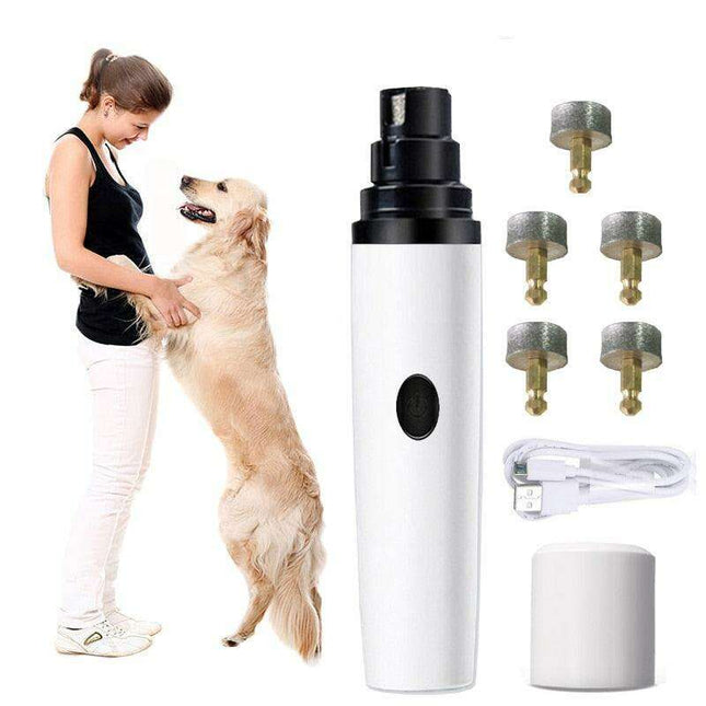 Whisper-Quiet Rechargeable Dog Nail Grinder: Ultimate Precision Tool for Stress-Free Grooming