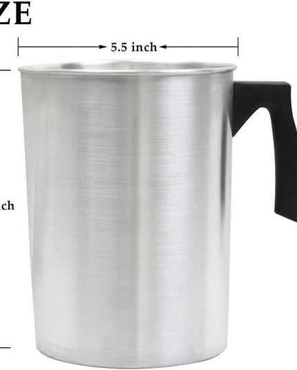 Premium Stainless Steel Wax Melting Kit for Creative Soap and Candle Crafting