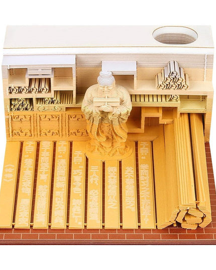 Illuminated Fantasy Castle 3D Memo Pad - Unlock Your Imagination