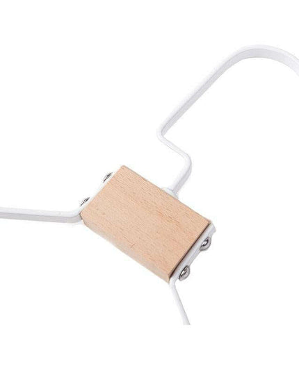 Chic Wooden Hanger Set with Wide Shoulders for Stylish Closet Storage