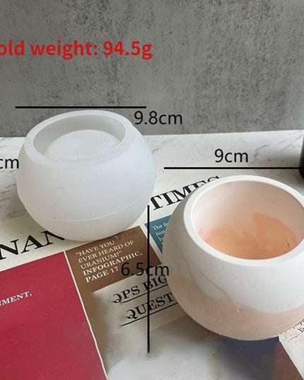 Creative Circular Silicone Molding Kit for Home and Garden Projects