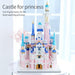 Princess Castle LED Building Blocks Set with Dreamy Mini House and Figures for Girls